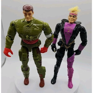 Checkpoint & Koo Koo Cops 'N Crooks Hasbro Vintage 1988 Figures